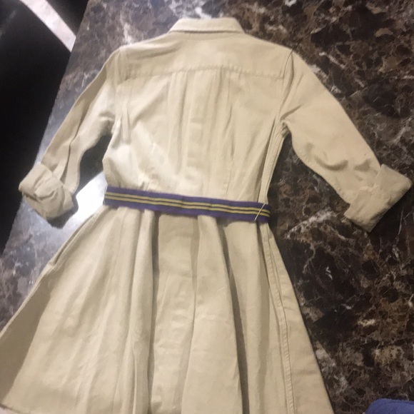 Girls , size 12 , khaki Ralph Lauren dress with tags - Picture 2 of 4